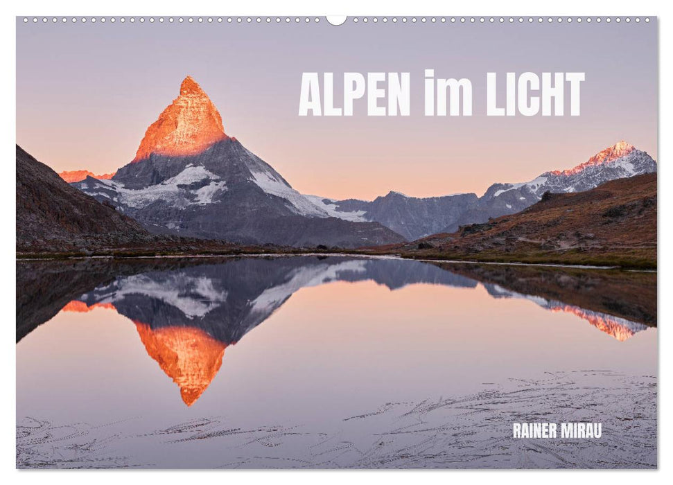 Alpen im Licht (CALVENDO Wandkalender 2027)