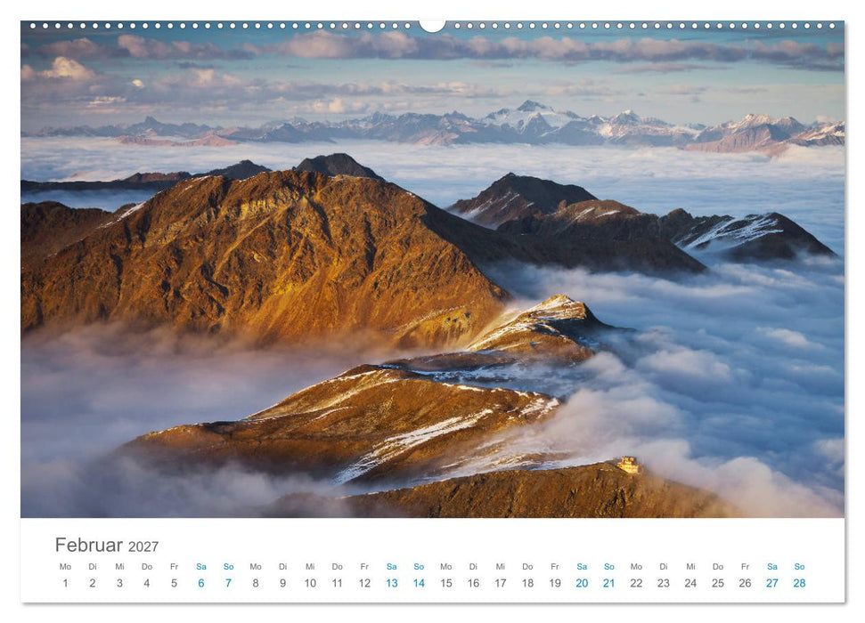 Alpen im Licht (CALVENDO Wandkalender 2027)