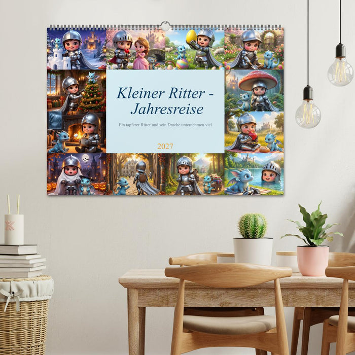 Kleiner Ritter - Jahresreise (CALVENDO Wandkalender 2027)
