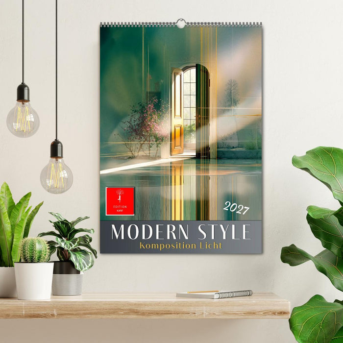 Modern Style - Komposition Licht (CALVENDO Wandkalender 2027)