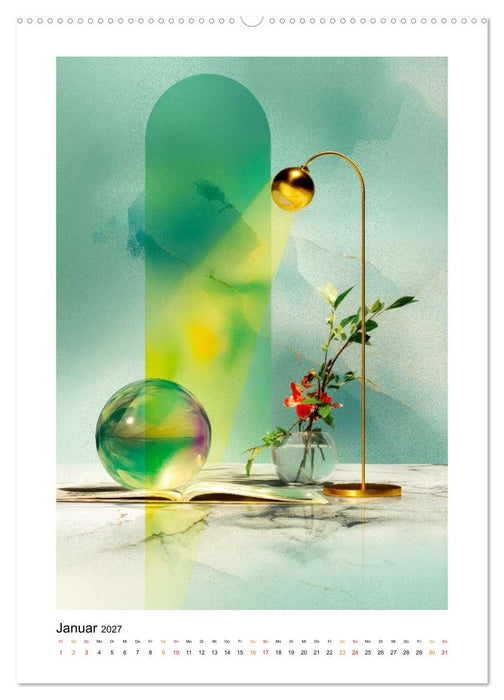 Modern Style - Komposition Licht (CALVENDO Wandkalender 2027)