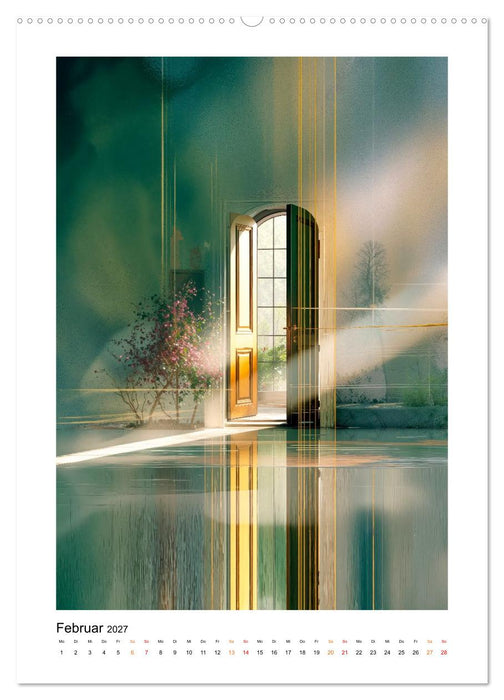 Modern Style - Komposition Licht (CALVENDO Wandkalender 2027)