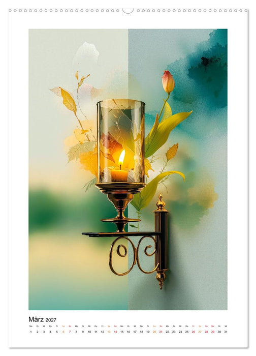 Modern Style - Komposition Licht (CALVENDO Wandkalender 2027)