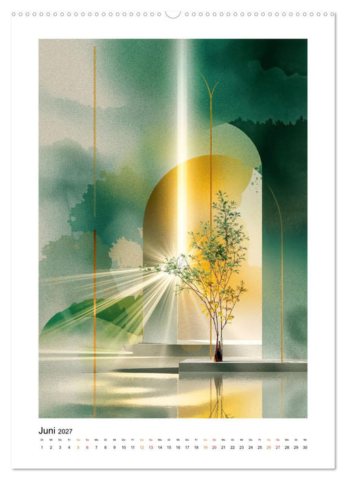 Modern Style - Komposition Licht (CALVENDO Wandkalender 2027)