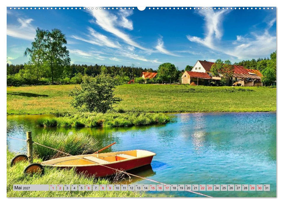 Die Stauden, eine Landschaft aus dem Bilderbuch (CALVENDO Premium Wandkalender 2027)