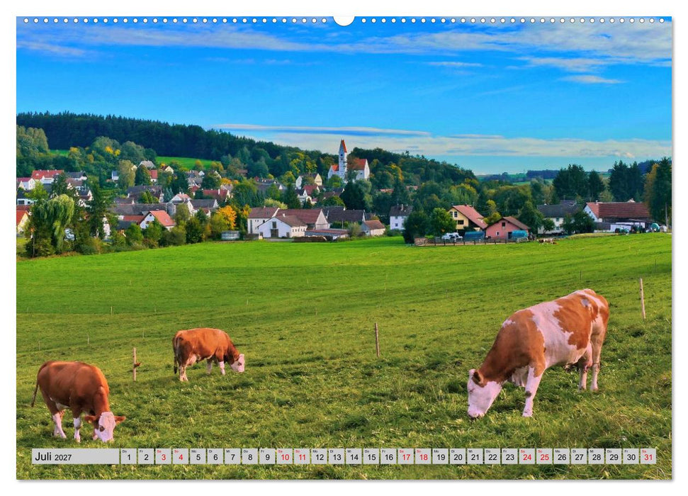 Die Stauden, eine Landschaft aus dem Bilderbuch (CALVENDO Premium Wandkalender 2027)