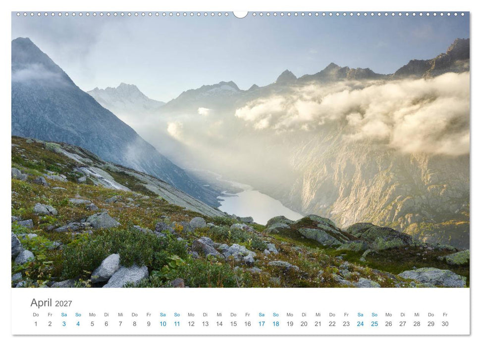 Alpen im Licht (CALVENDO Premium Wandkalender 2027)