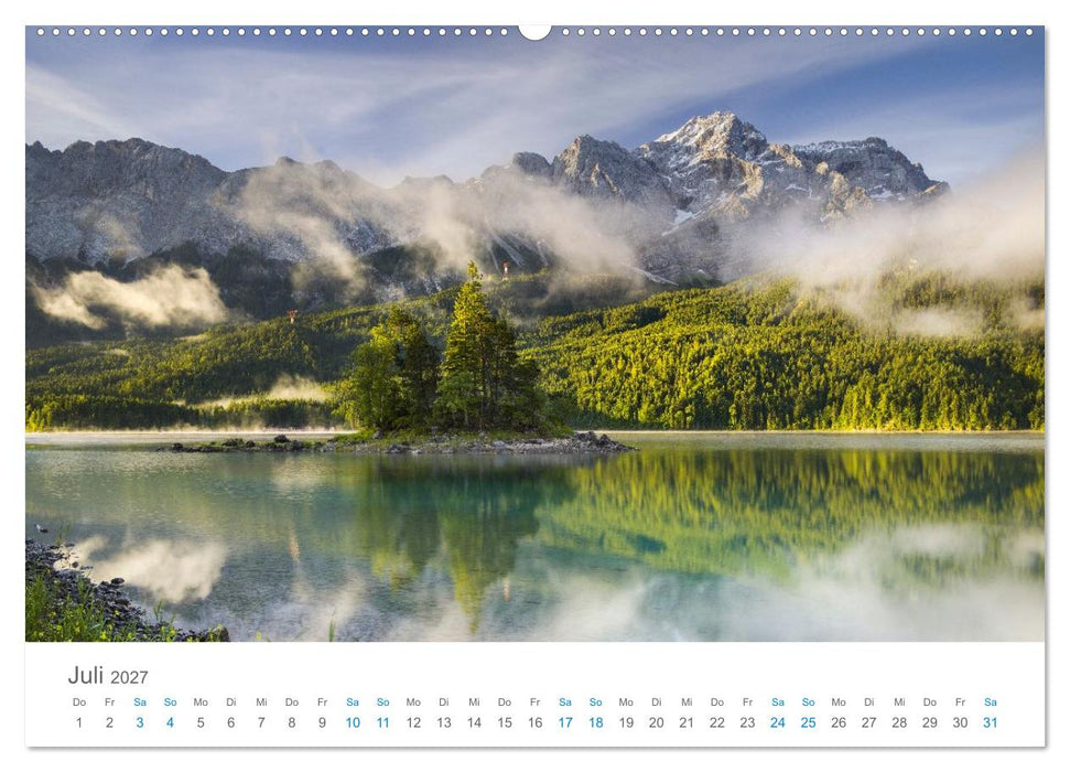 Alpen im Licht (CALVENDO Premium Wandkalender 2027)