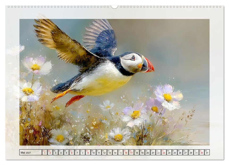 Küstenleben. Zauberhafte Tiere am Meer (CALVENDO Wandkalender 2027)