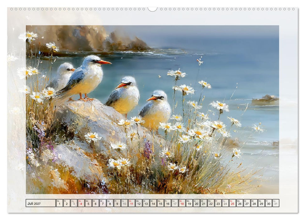 Küstenleben. Zauberhafte Tiere am Meer (CALVENDO Premium Wandkalender 2027)