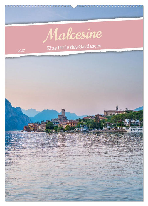 Malcesine - Eine Perle des Gardasees (CALVENDO Wandkalender 2027)