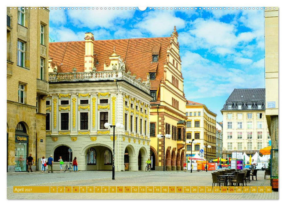Ein Blick auf Leipzig (CALVENDO Premium Wandkalender 2027)