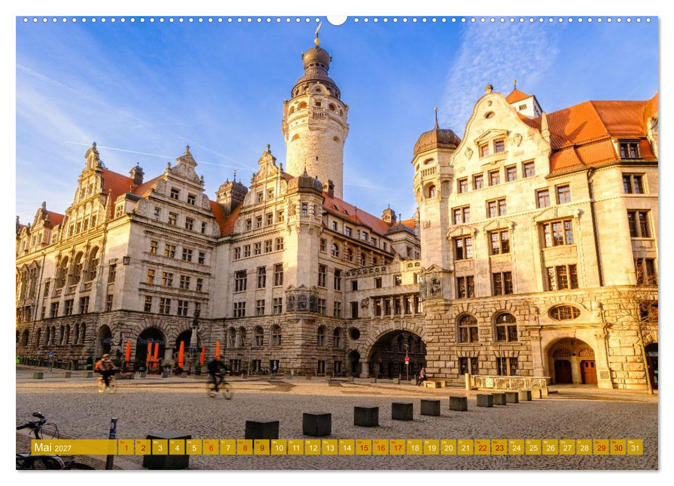 Ein Blick auf Leipzig (CALVENDO Premium Wandkalender 2027)