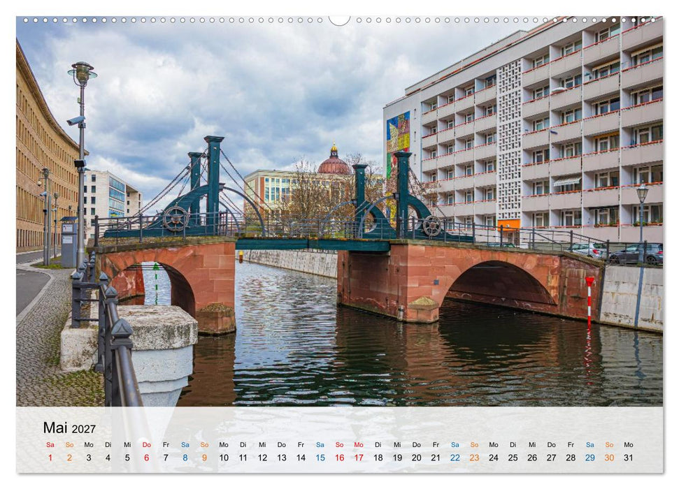 Berliner Wasserwege – Die Spree und ihre Kanäle (CALVENDO Wandkalender 2027)