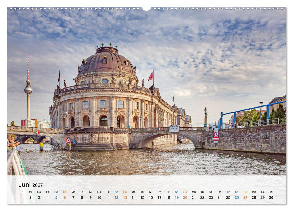 Berliner Wasserwege – Die Spree und ihre Kanäle (CALVENDO Premium Wandkalender 2027)