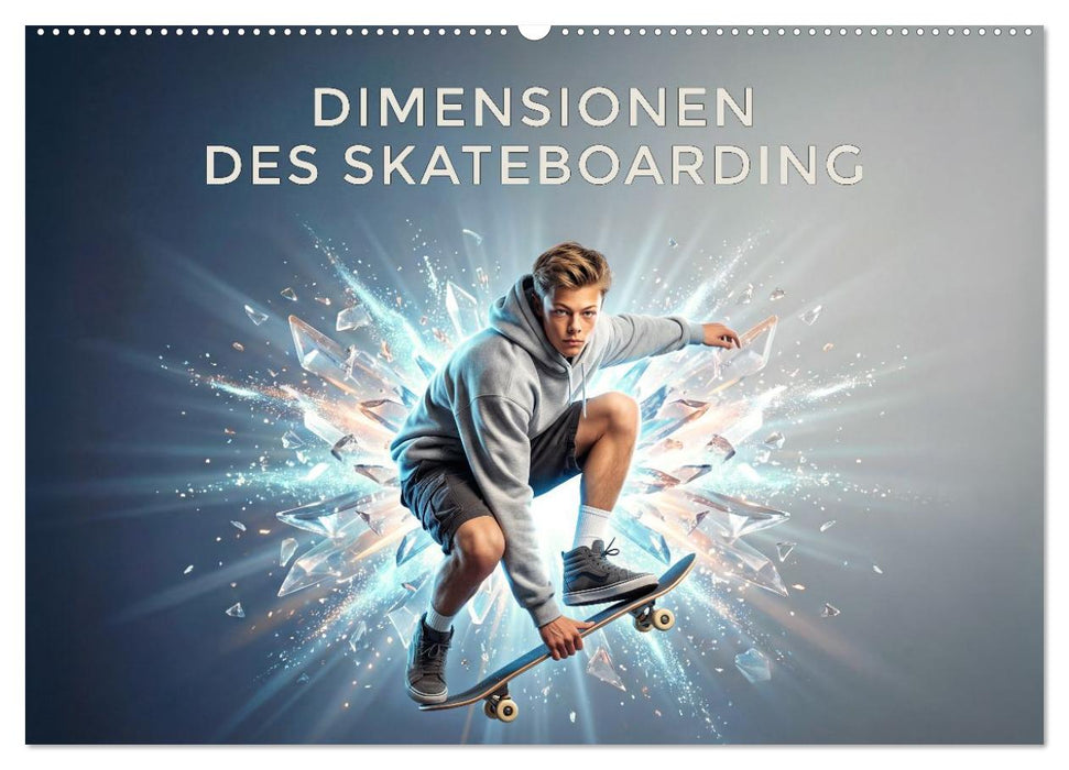 Dimensionen des Skateboarding (CALVENDO Wandkalender 2027)