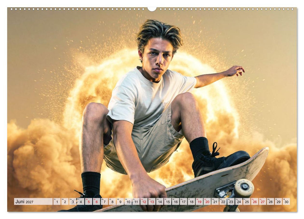Dimensionen des Skateboarding (CALVENDO Wandkalender 2027)