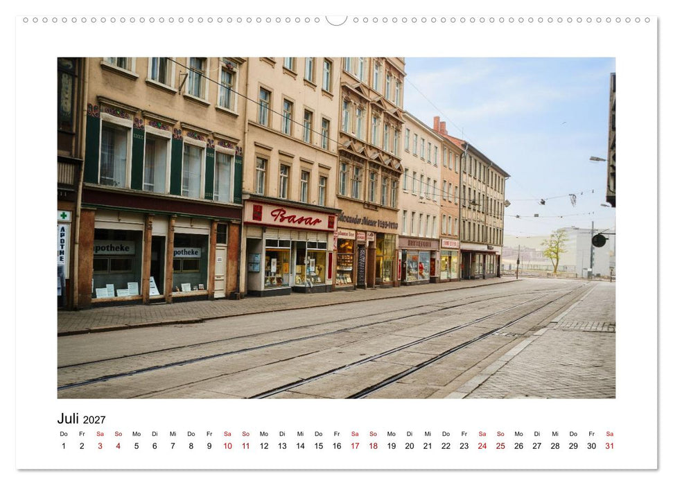 Gera - Schnappschüsse der 1970er Jahre (CALVENDO Premium Wandkalender 2027)