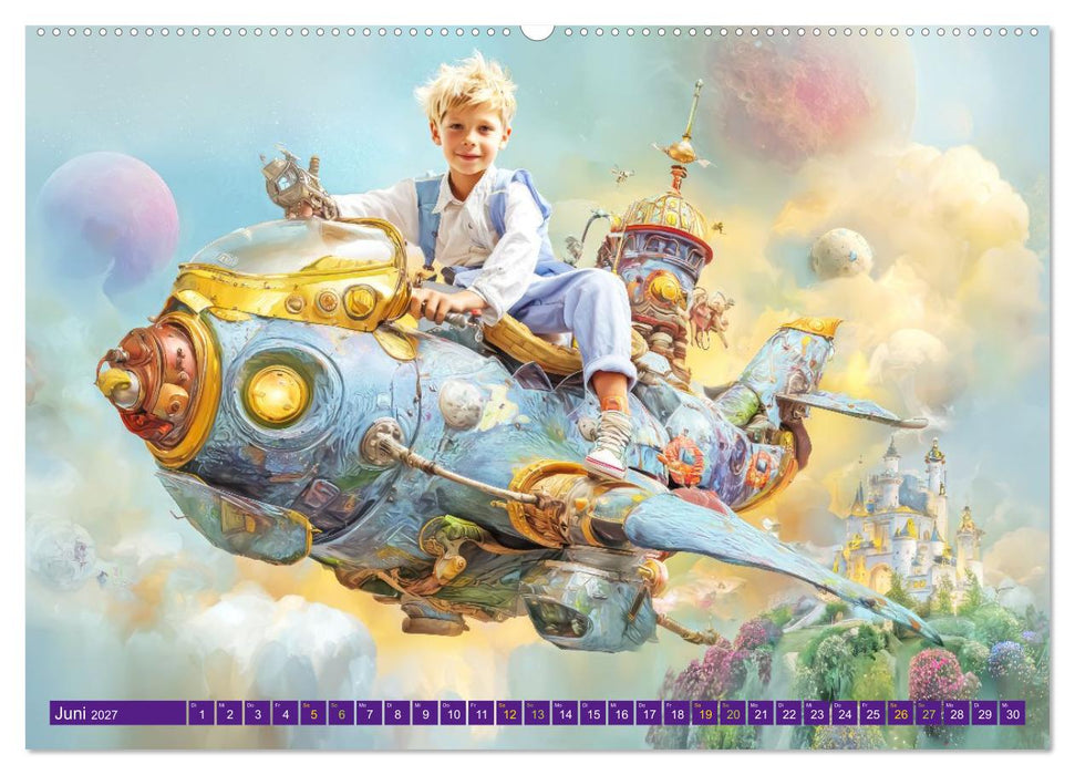 Meine verrückte Welt - Kinderwelten (CALVENDO Premium Wandkalender 2027)