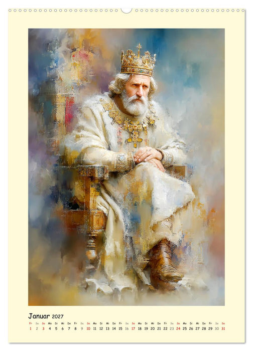 Tarot im Goldlicht. Zeitlose Archetypen in moderner Bildmagie (CALVENDO Premium Wandkalender 2027)