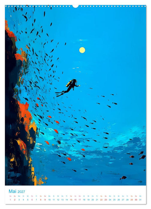 Nachtträume (CALVENDO Premium Wandkalender 2027)