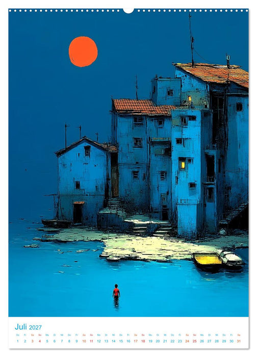 Nachtträume (CALVENDO Premium Wandkalender 2027)