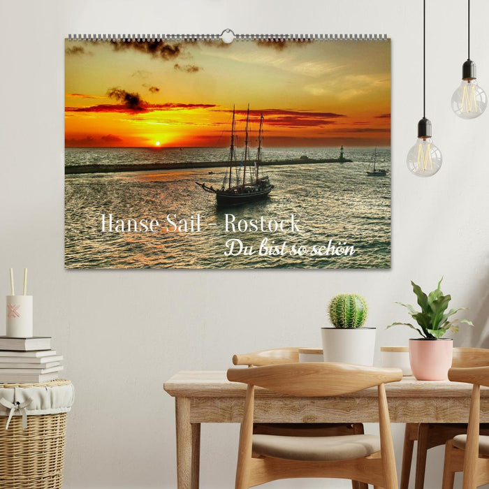 Hanse Sail - Rostock. Du bist so schön (CALVENDO Wandkalender 2027)