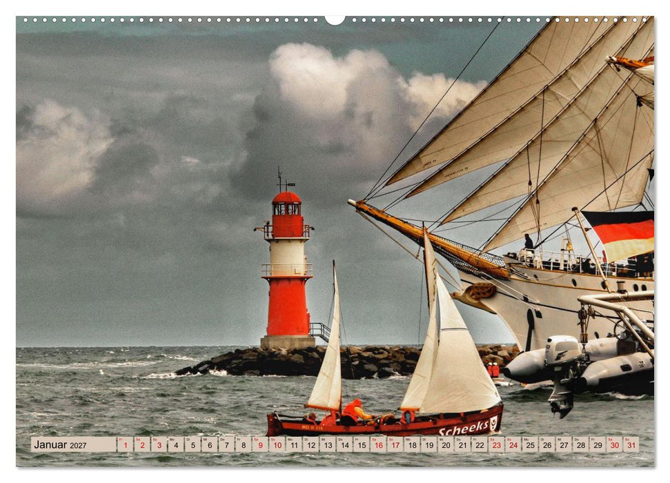 Hanse Sail - Rostock. Du bist so schön (CALVENDO Wandkalender 2027)
