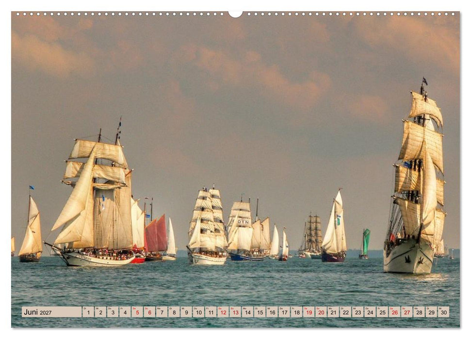 Hanse Sail - Rostock. Du bist so schön (CALVENDO Premium Wandkalender 2027)