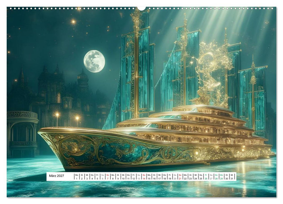 Nächster Halt: Luxus Fantasien (CALVENDO Premium Wandkalender 2027)
