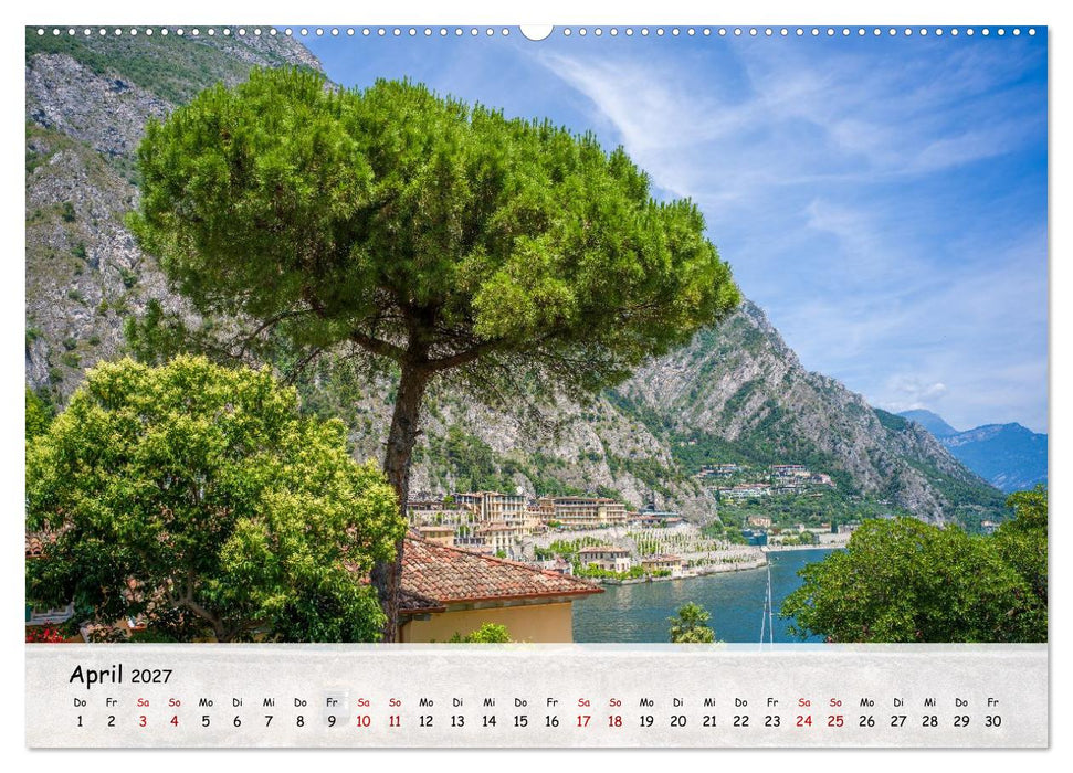 Limone sul Garda - Traumhaftes Städtchen am Gardasee (CALVENDO Wandkalender 2027)