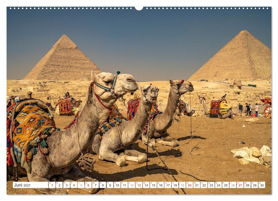 Ägypten - Kairo + Gizeh (CALVENDO Wandkalender 2027)