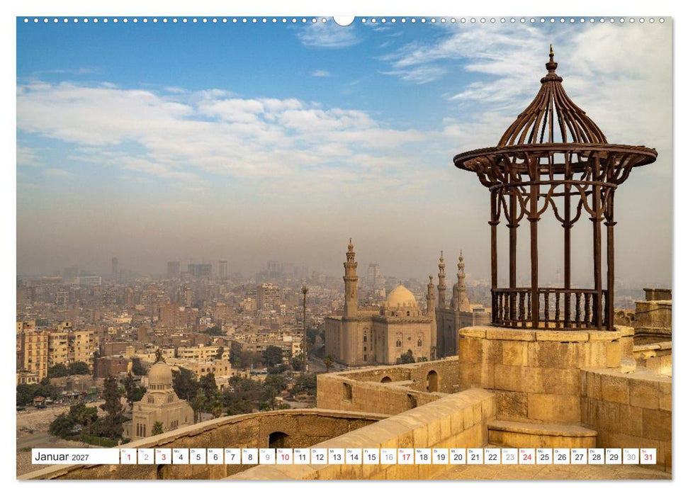 Ägypten - Kairo + Gizeh (CALVENDO Premium Wandkalender 2027)