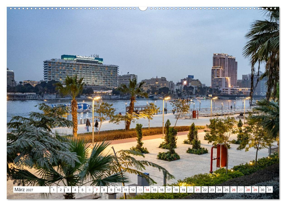 Ägypten - Kairo + Gizeh (CALVENDO Premium Wandkalender 2027)