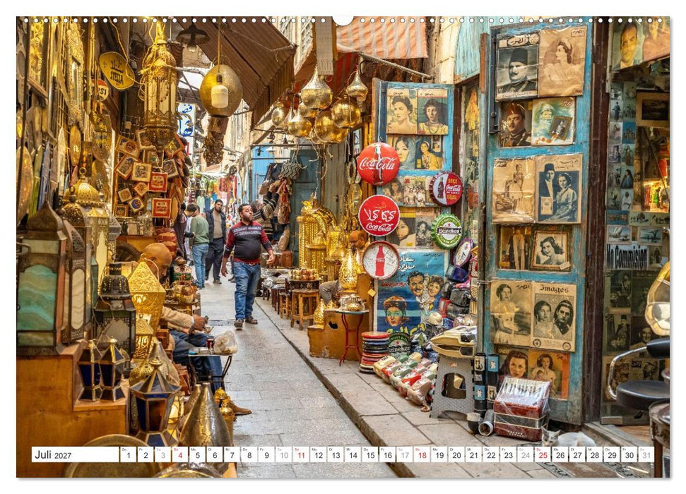 Ägypten - Kairo + Gizeh (CALVENDO Premium Wandkalender 2027)