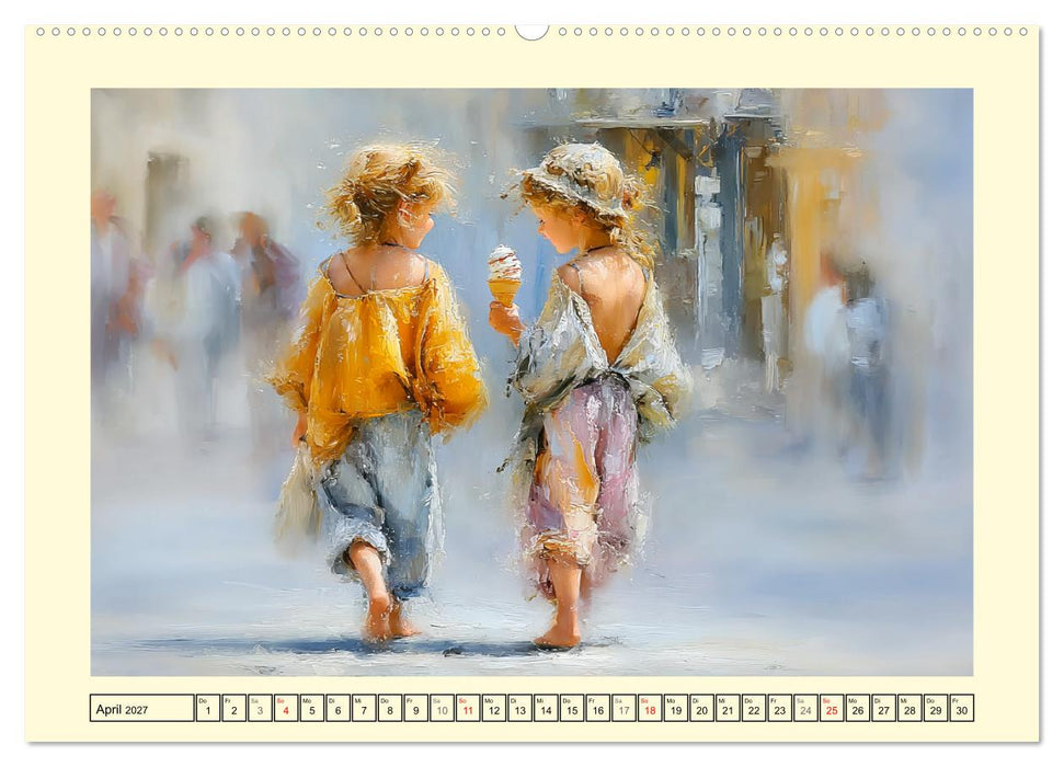 Urbanes Leben. Buntes Sommertreiben in der Stadt (CALVENDO Wandkalender 2027)
