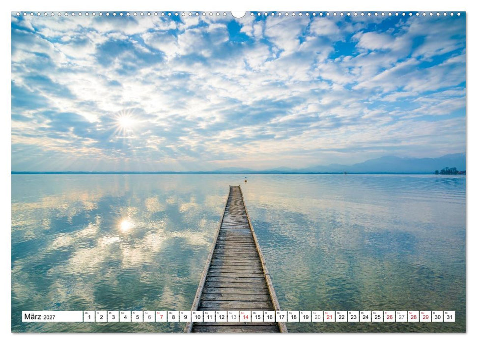 Der Chiemsee - Ansichten zum Träumen (CALVENDO Premium Wandkalender 2027)