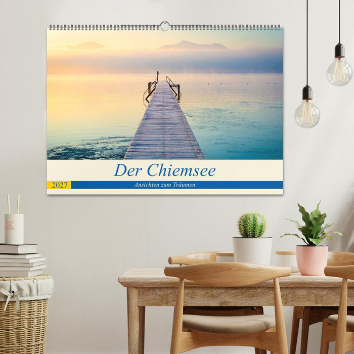 Der Chiemsee - Ansichten zum Träumen (CALVENDO Wandkalender 2027)