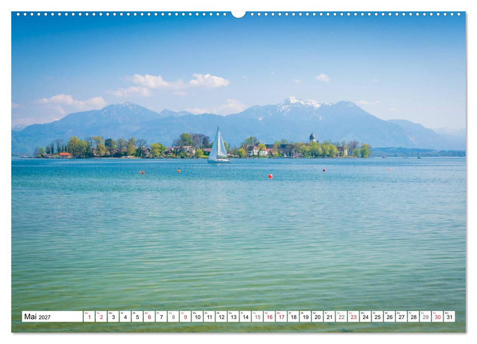 Der Chiemsee - Ansichten zum Träumen (CALVENDO Wandkalender 2027)