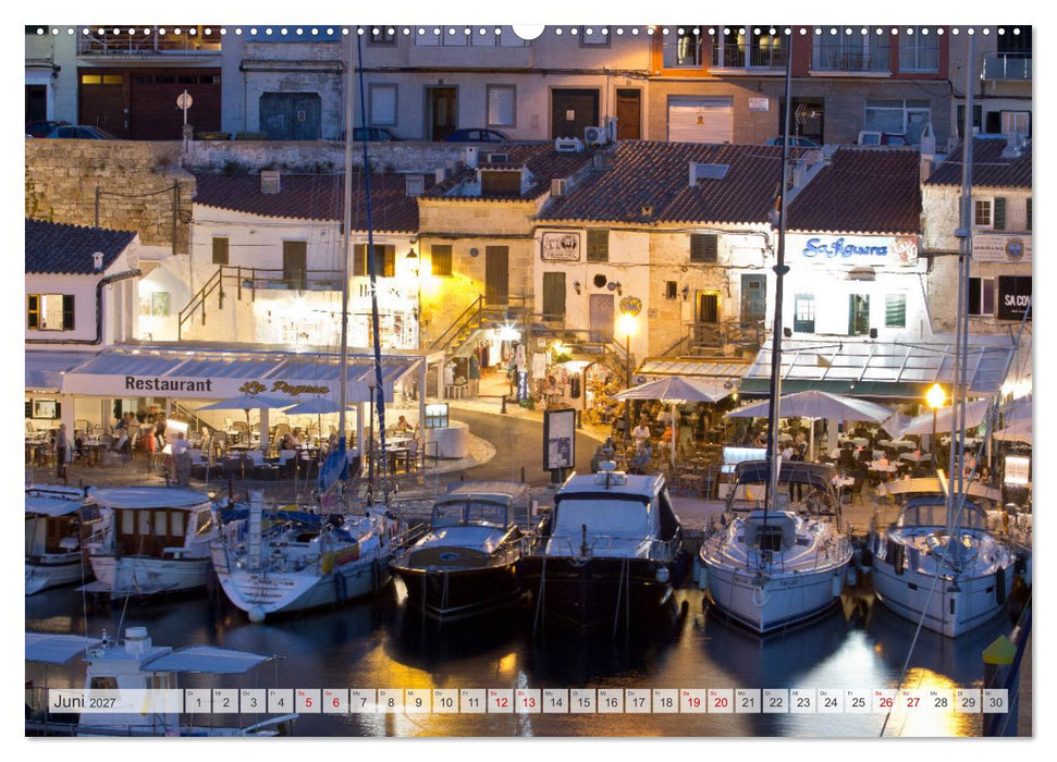 Menorca - Perle im MIttelmeer (CALVENDO Premium Wandkalender 2027)