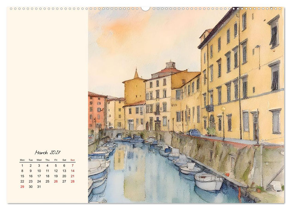 Round trip through Tuscany (CALVENDO Premium-Calendar 2027)
