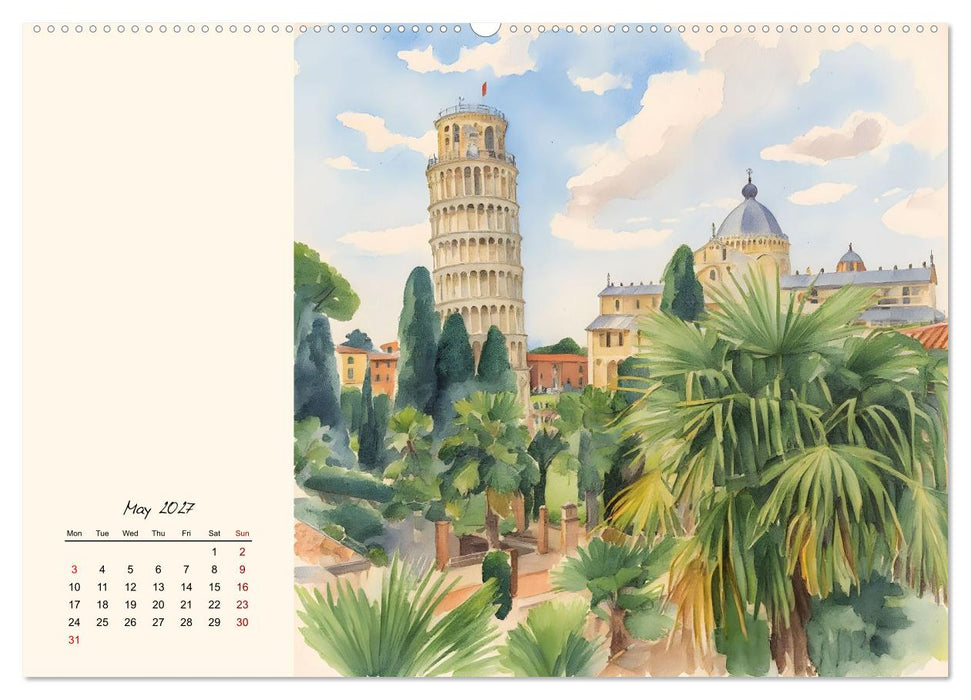 Round trip through Tuscany (CALVENDO Premium-Calendar 2027)