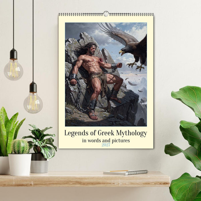 Legends of the Greek Mythology (CALVENDO Monthly Calendar 2027)
