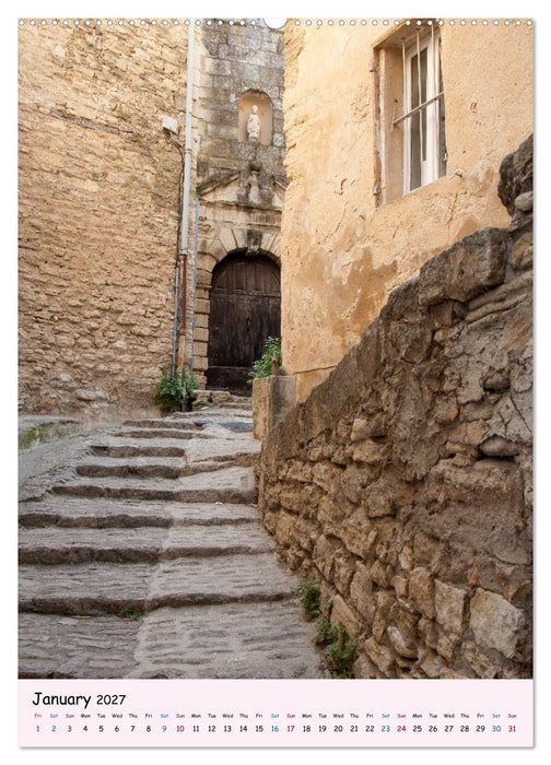 Provence – Scenic Villages of France (CALVENDO Monthly Calendar 2027)