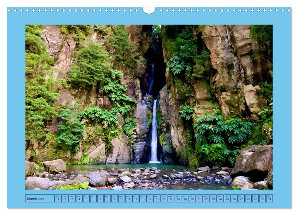 Wild Nature Azores – São Miguel (CALVENDO Monthly Calendar 2027)