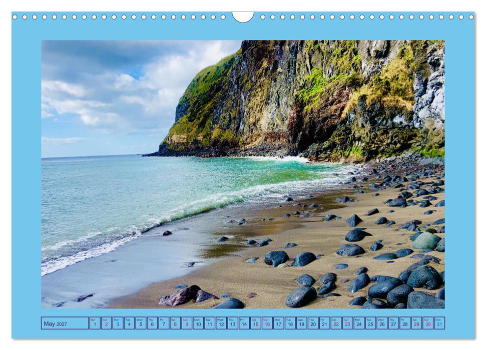Wild Nature Azores – São Miguel (CALVENDO Monthly Calendar 2027)