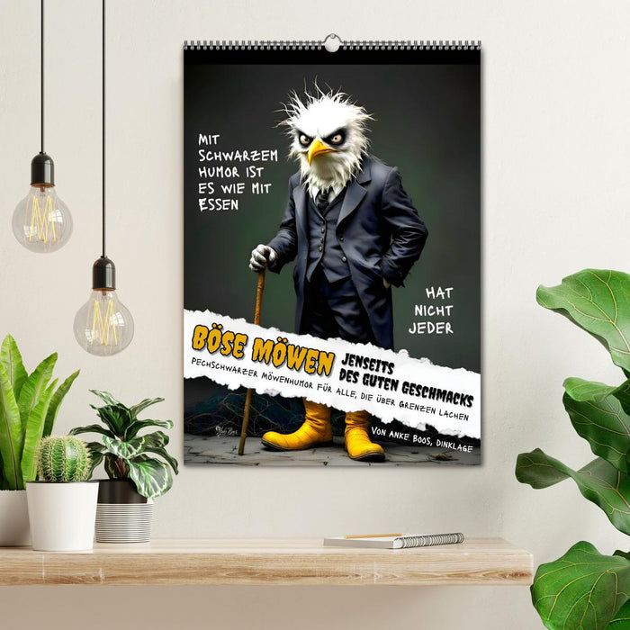 Böse Möwen - Jenseits des guten Geschmacks (CALVENDO Wandkalender 2027)