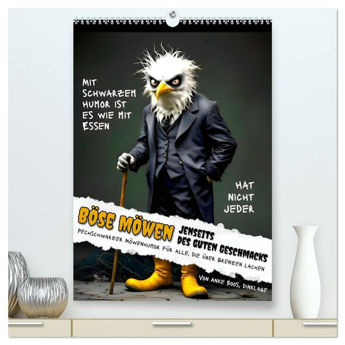 Böse Möwen - Jenseits des guten Geschmacks (CALVENDO Premium Wandkalender 2027)