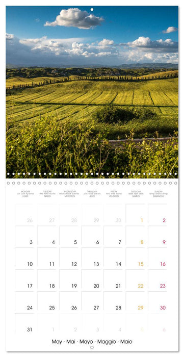 Toscane Nature et agriculture (CALVENDO Calendrier mensuel 2027)