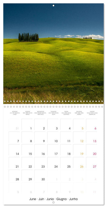 Toscane Nature et agriculture (CALVENDO Calendrier mensuel 2027)